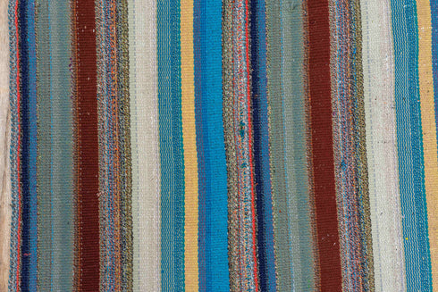 Vintage Flatweave Area Rug (6' x 7')